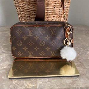 Louis Vuitton Marly Bandouliere Monogram Canvas Crossbody